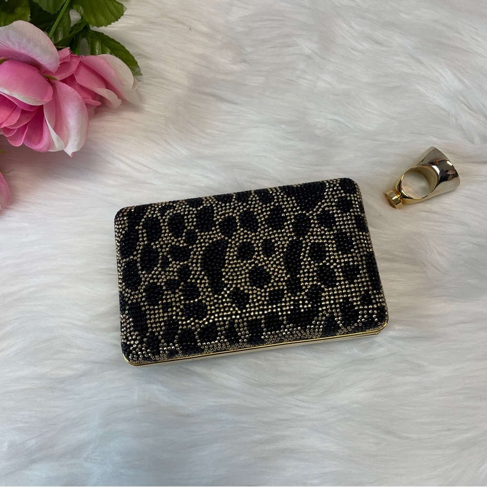 Tom Ford Leopard Beaded Clutch